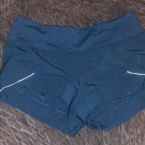 Lululemon speed shorts